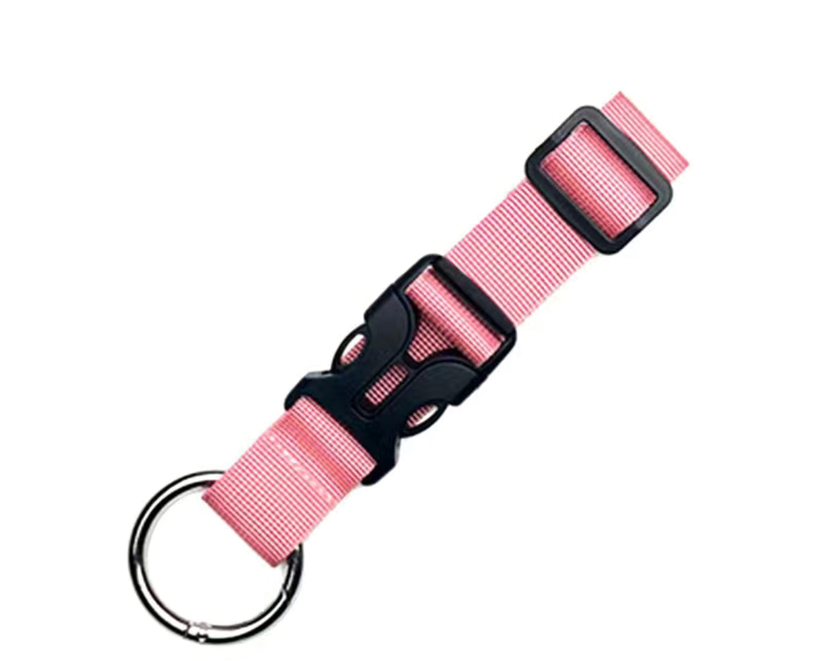 Luggage Add-A-Bag Luggage Strap Pink