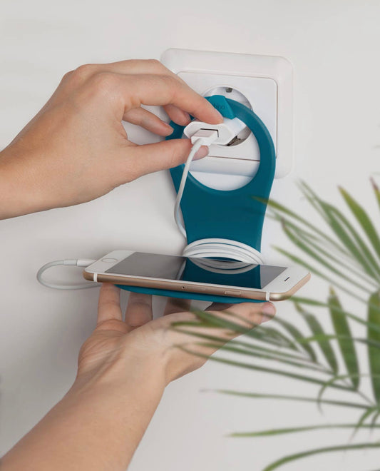 Bobino - Phone Holder for the wall - Petrol