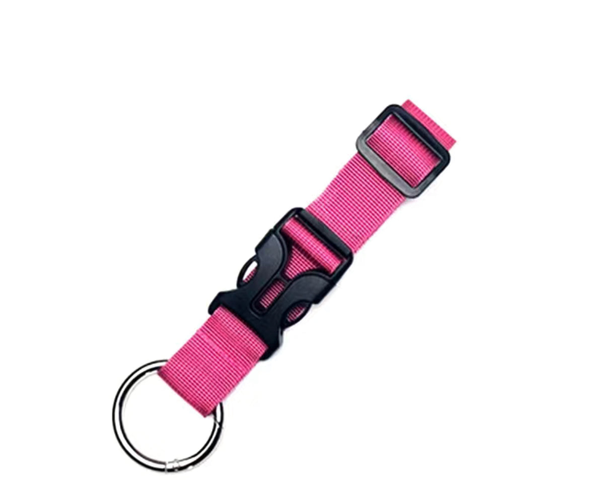 Luggage Add-A-Bag Luggage Strap Rose
