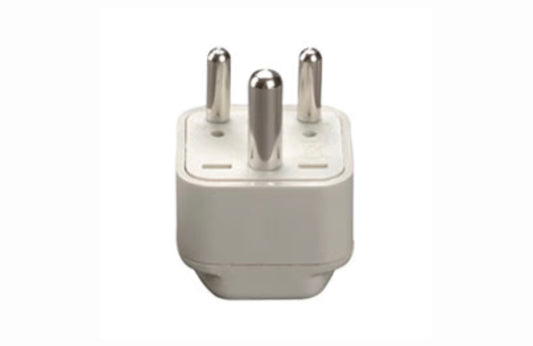 Voltage Valet Grounded Adaptor Plug - GUF | India / Middle East Cream