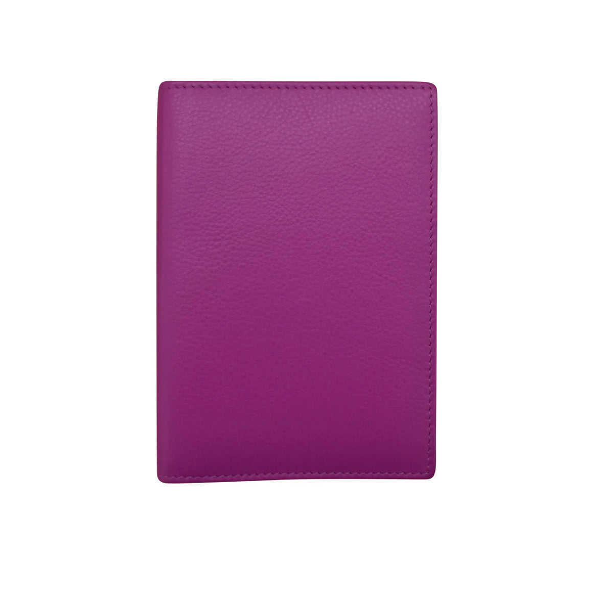 ili New York RFID Leather Passport Wallet- 6753 Orchid