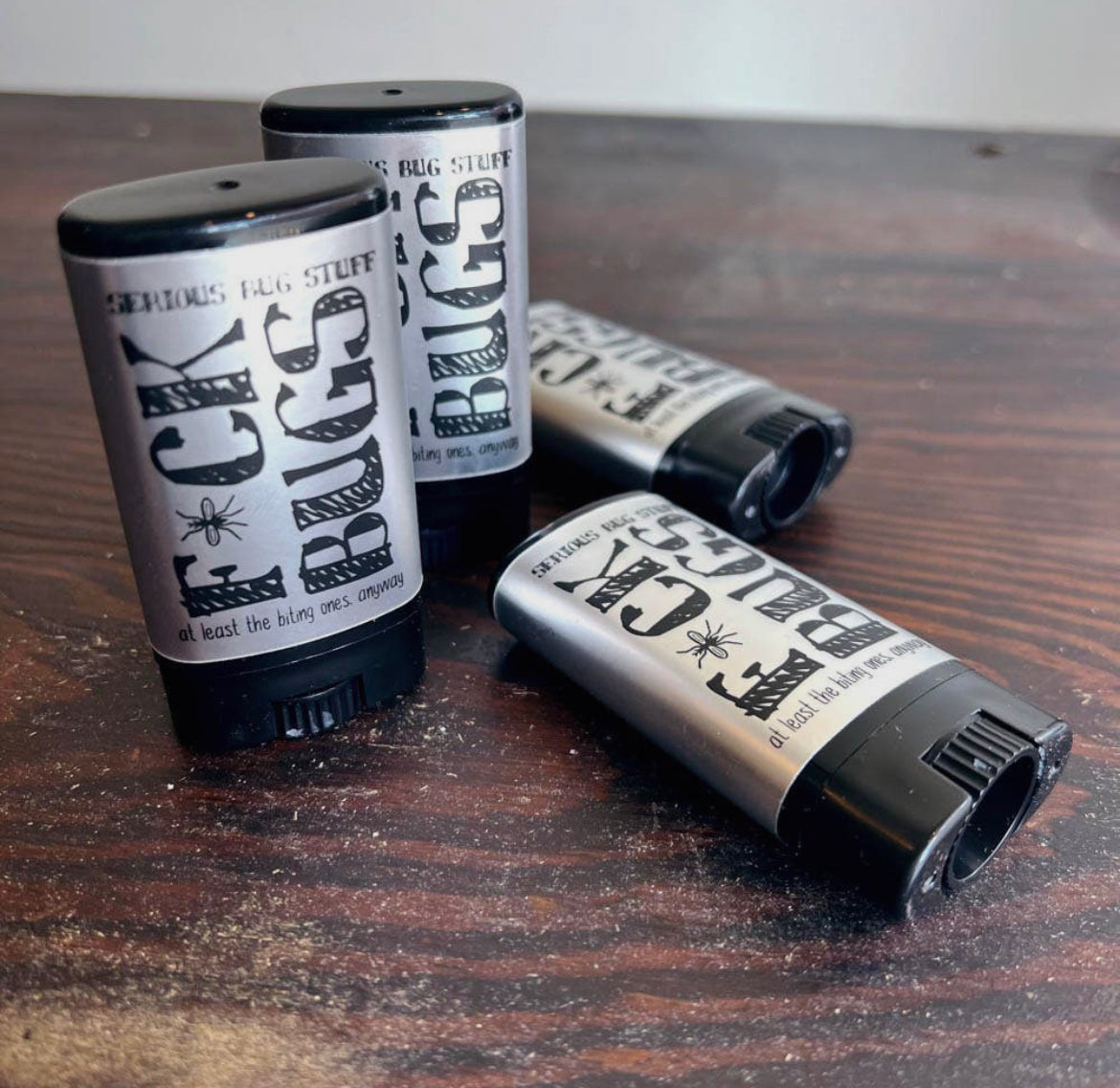 Serious Bug Stuff - F*CK Bugs Bug Repellent! (One 0.5 oz Tube)(TSA 3-1-1 Compatible)