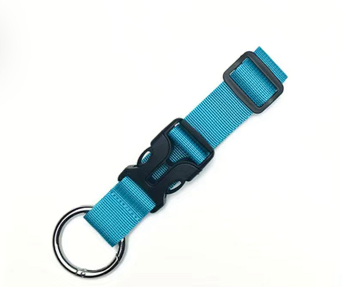 Luggage Add-A-Bag Luggage Strap Blue