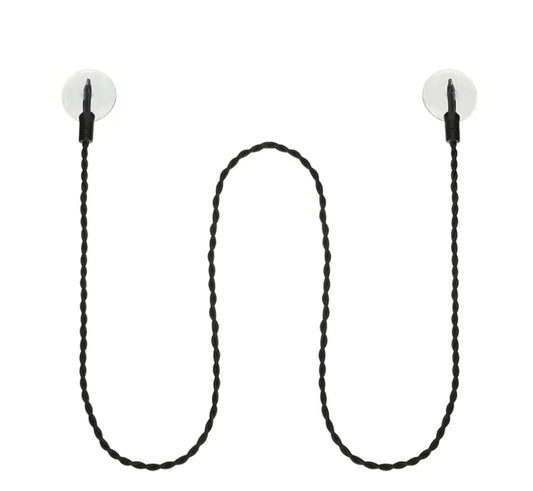 Clothesline with suction cups- no clothes pins needed- $6.99