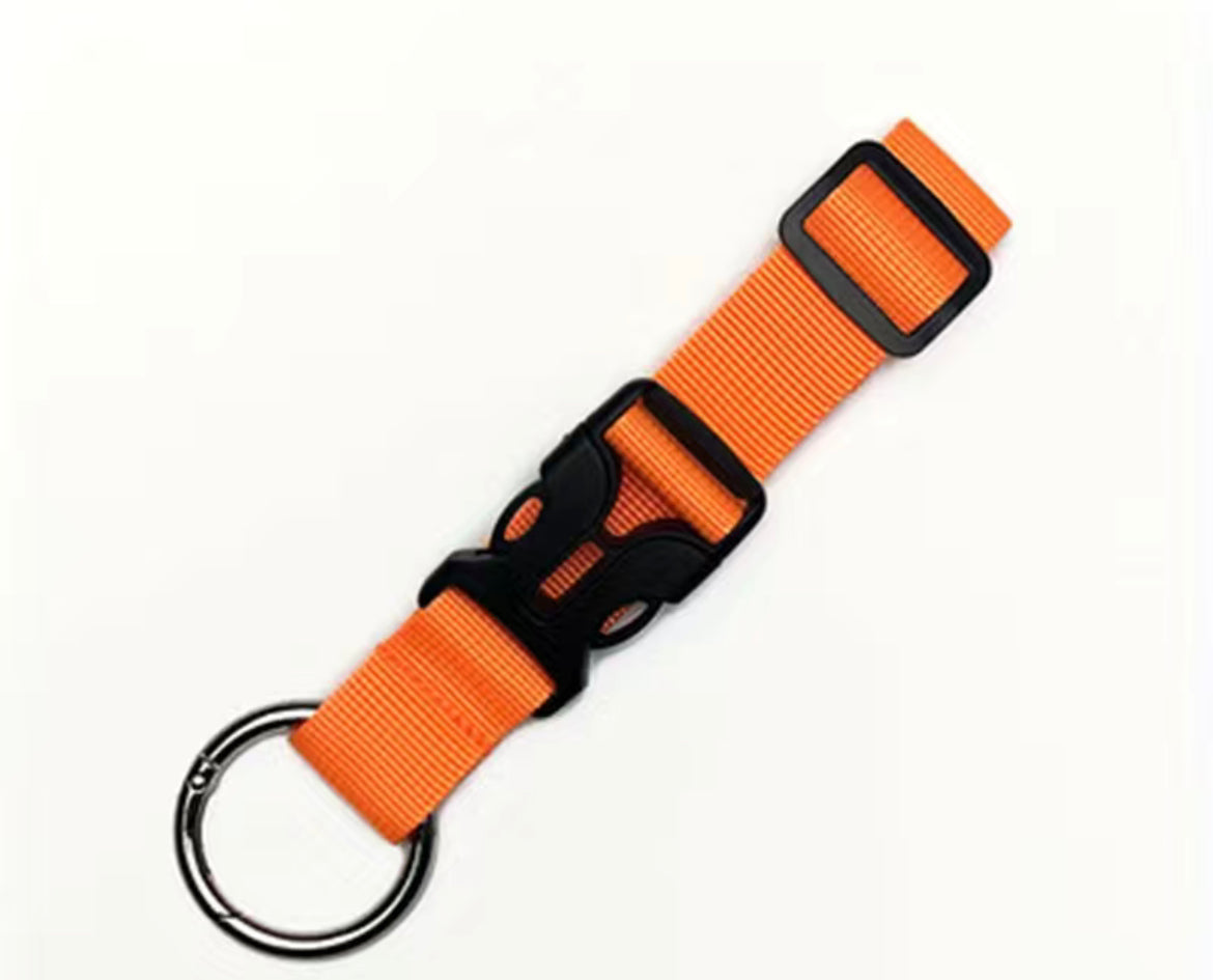 Luggage Add-A-Bag Luggage Strap Orange