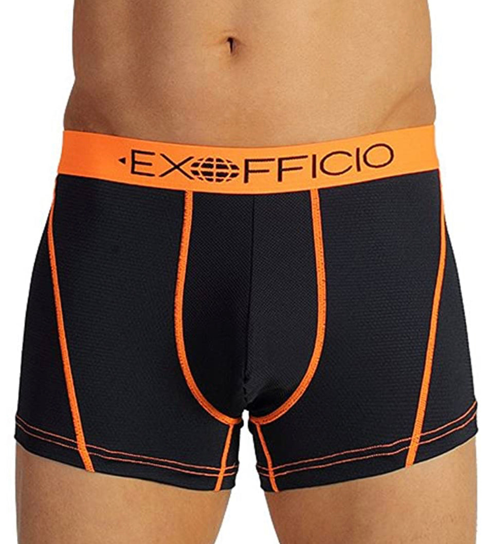 EXOFFICIO MEN'S GIVE-N-GO SPORT MESH 3inch BOXER BRIEF - 1241-2458 Curfew