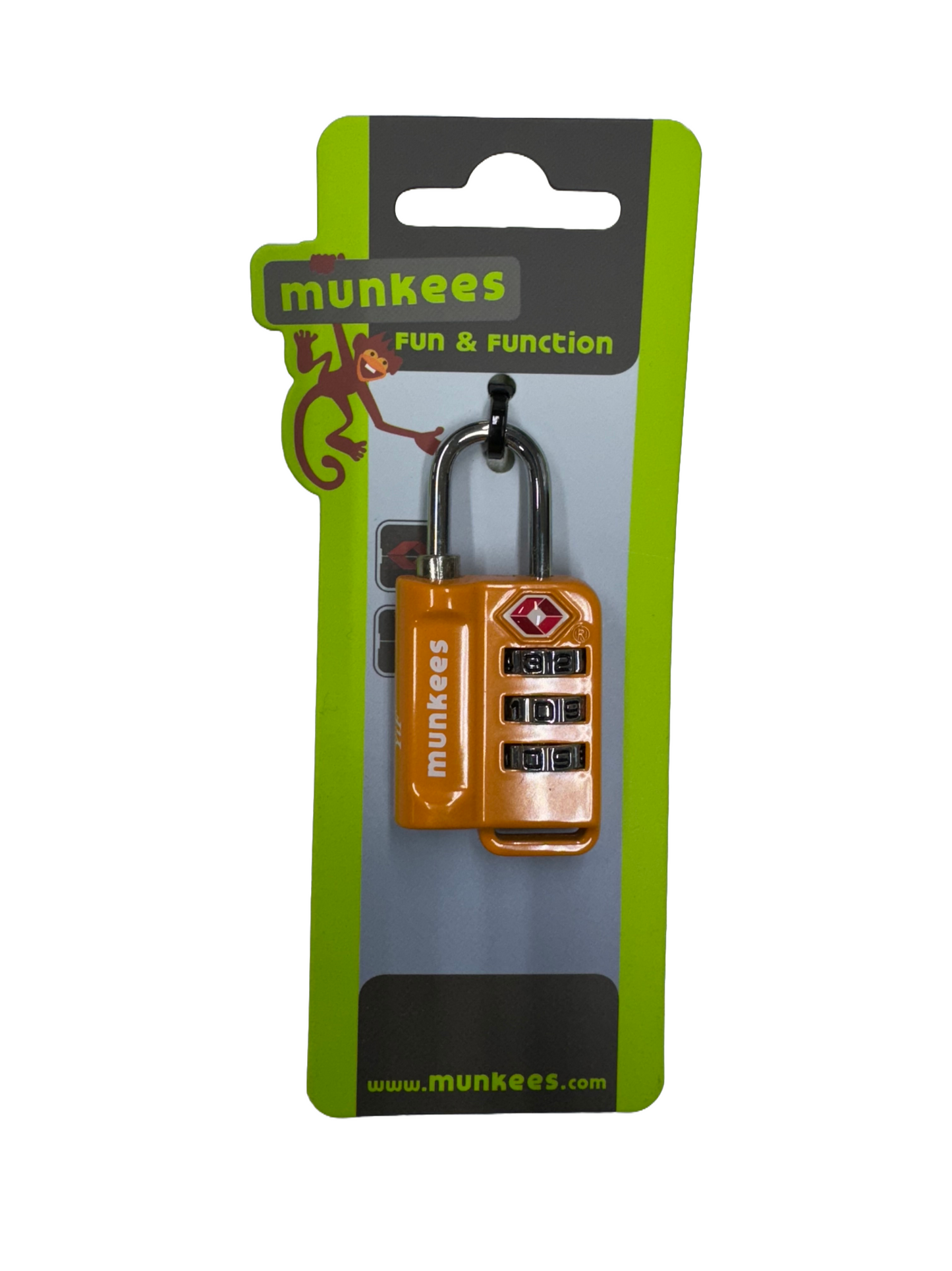 AceCamp TSA Compatible Combination Lock (1 lock)- $12.95 Orange