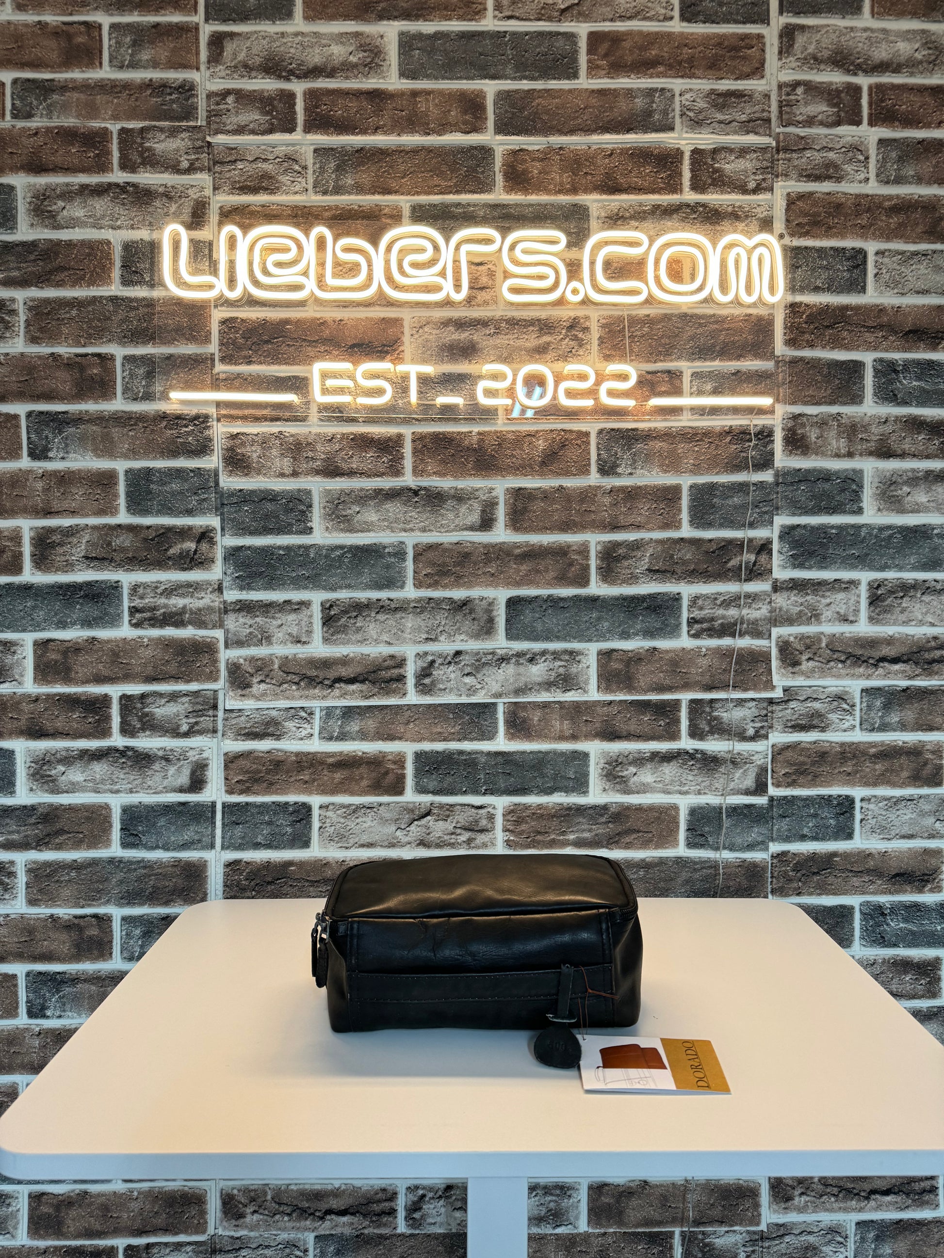 Dorado Leather Box Shave Kit (765-500) Black