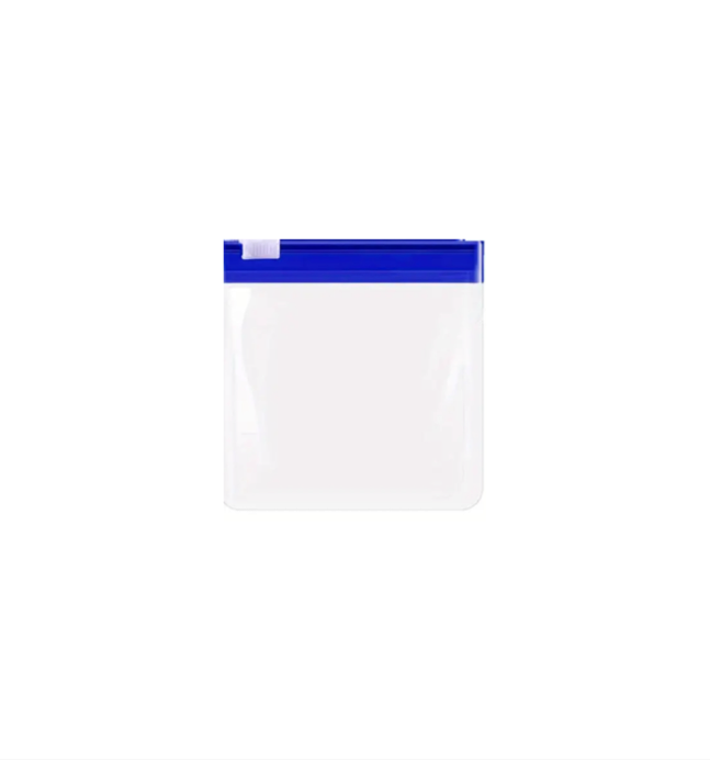 One Clear Pill Pouch - Assorted Blue