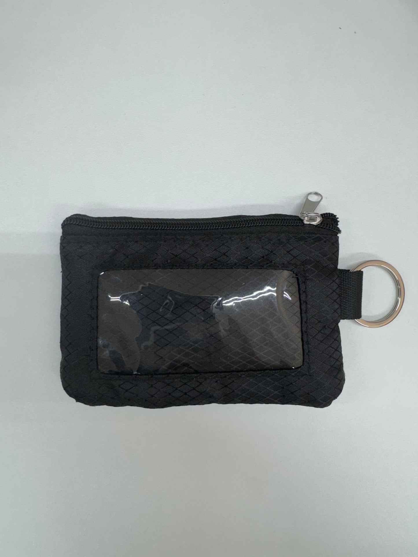 Small 4x3 RFID Card & ID Zippered Wallet Lanyard