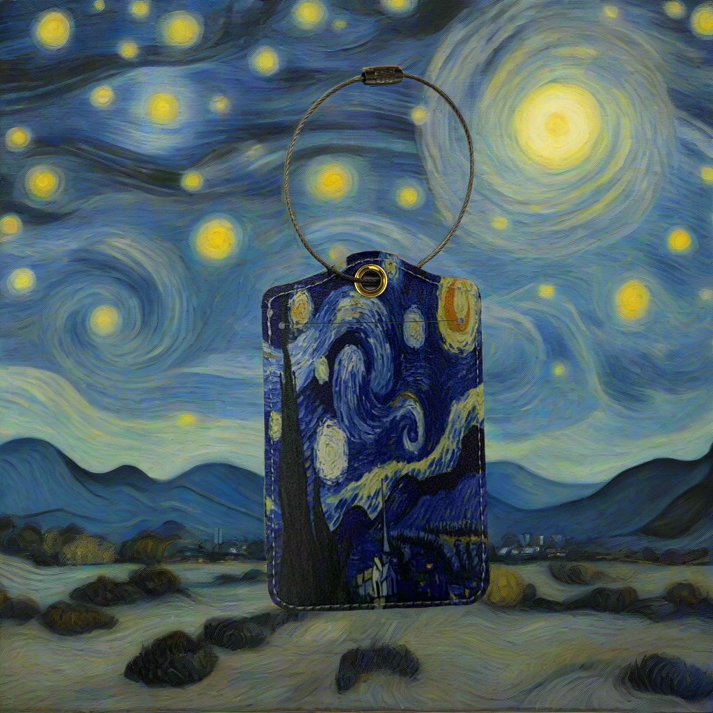 Luggage Tag- Fine Art Collection Starry 2