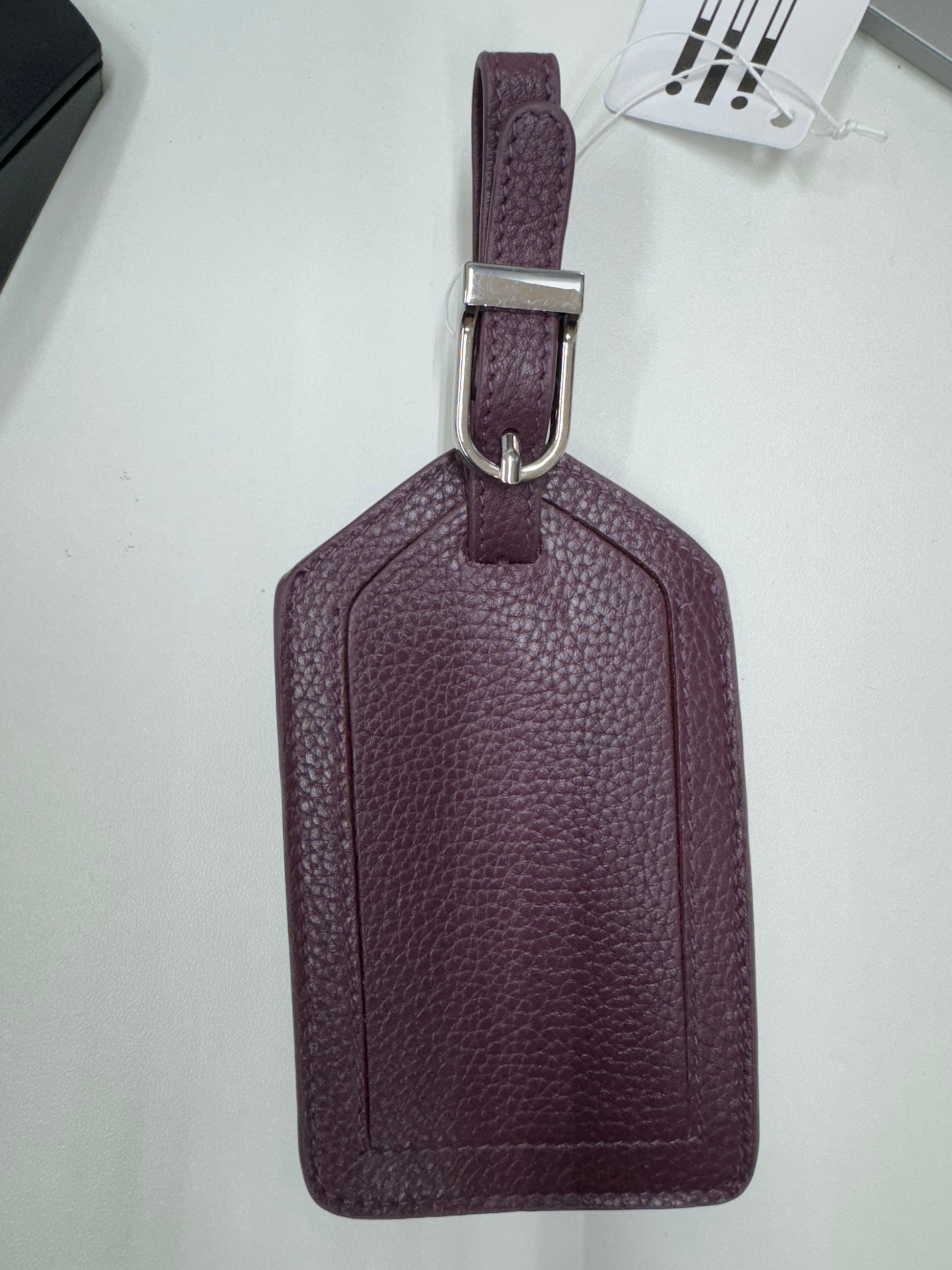 ili New York - Leather Luggage Tag- 6422