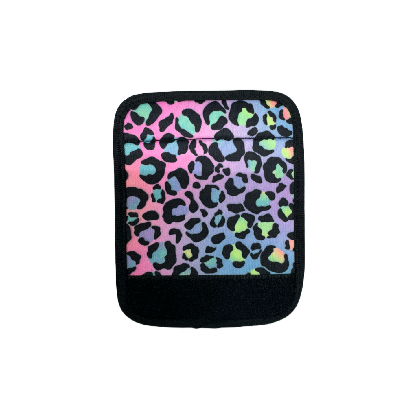 Luggage Handle Wrap/Identifier - 4.5 x 5.4 Cheetah Multicolor