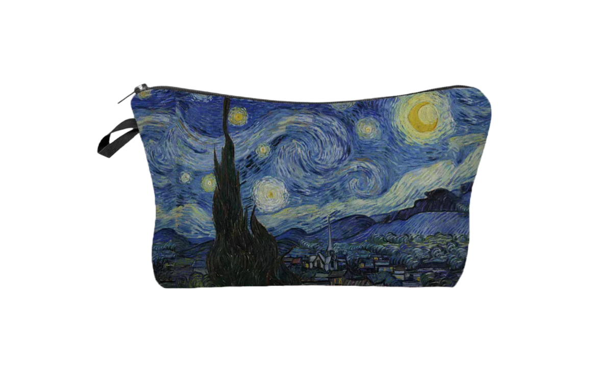 Zippered Pouch Starry Night