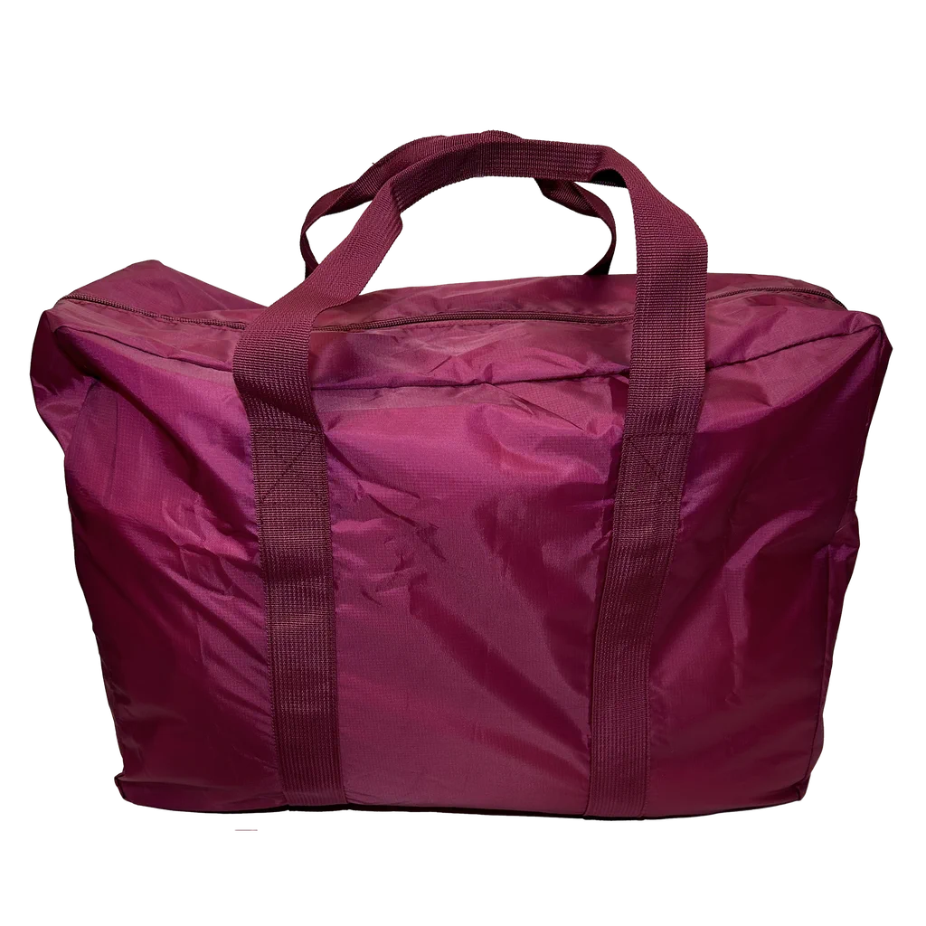 Smooth Trip Foldable Tote Raspberry
