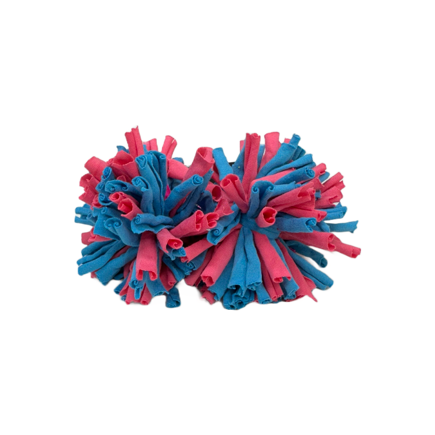 Lieber's Luggage® Lab- Bongels Bag Identifiers (Handmade in ABQ, NM) Multi- Bubblegum-Pink & Blue