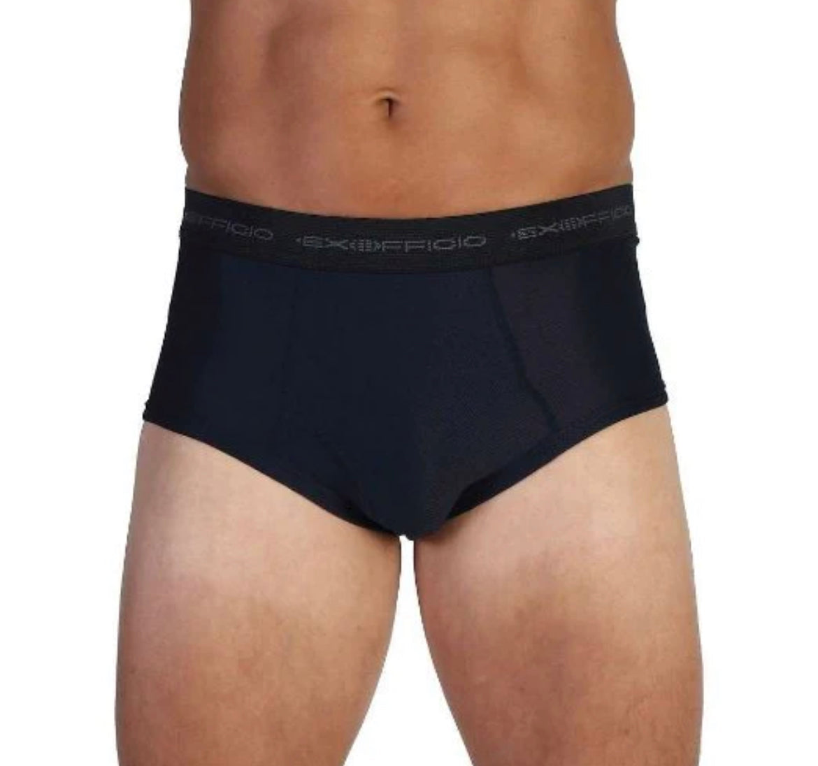 ExOfficio Men's Give-N-Go Brief Underwear- 1241-2173 Black