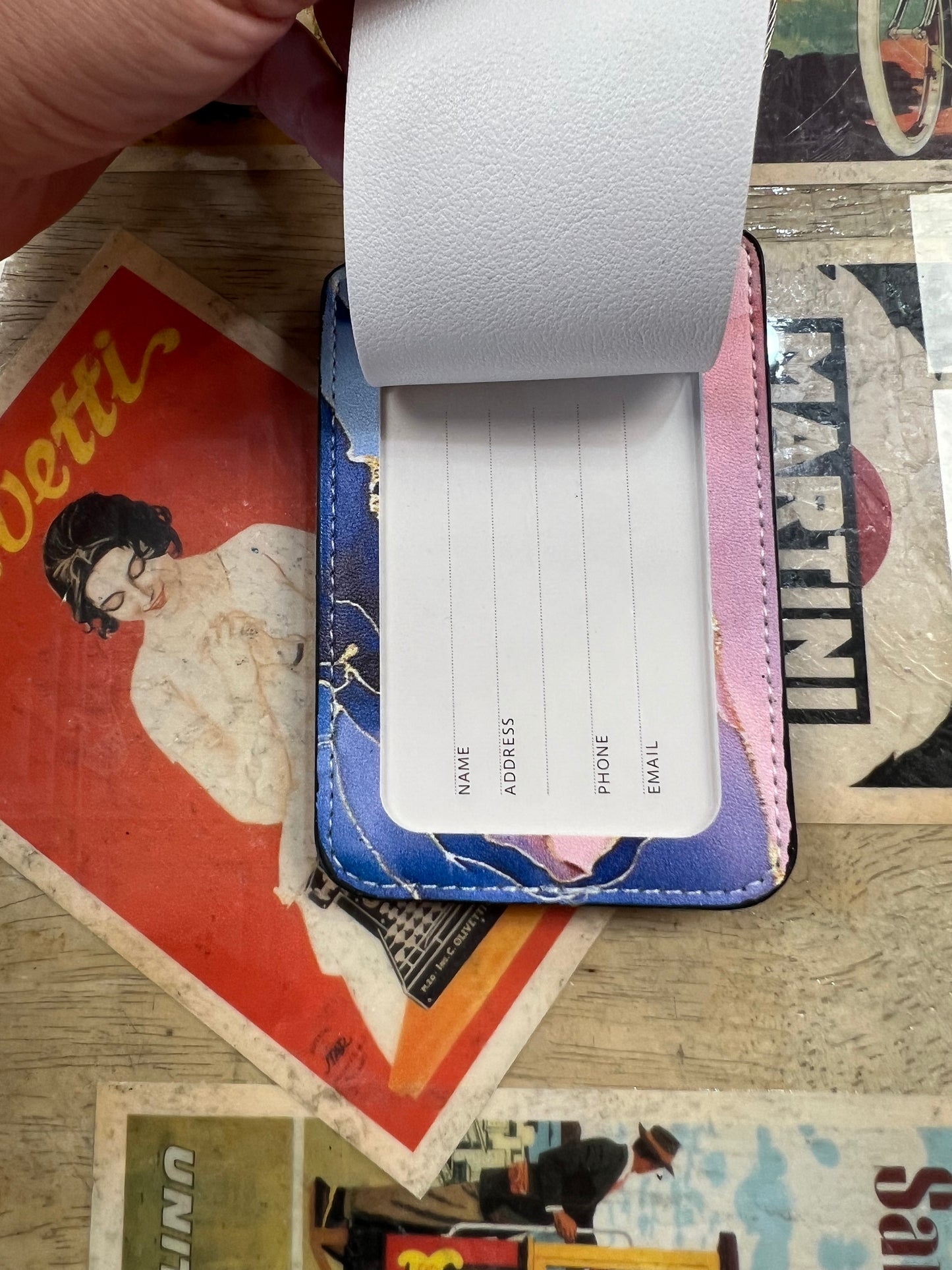 Luggage Tag - Marble Collection