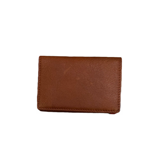 Osgoode Marley RFID 8-Pocket Card Case Leather Wallet- 1267/1308 Brandy