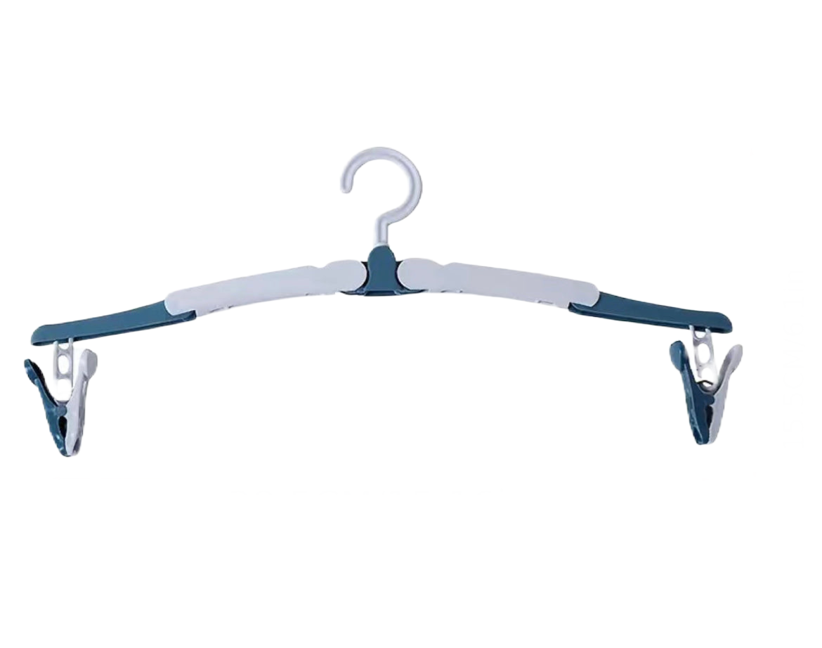 On Sale- Travel Folding Hanger With Garment Clips