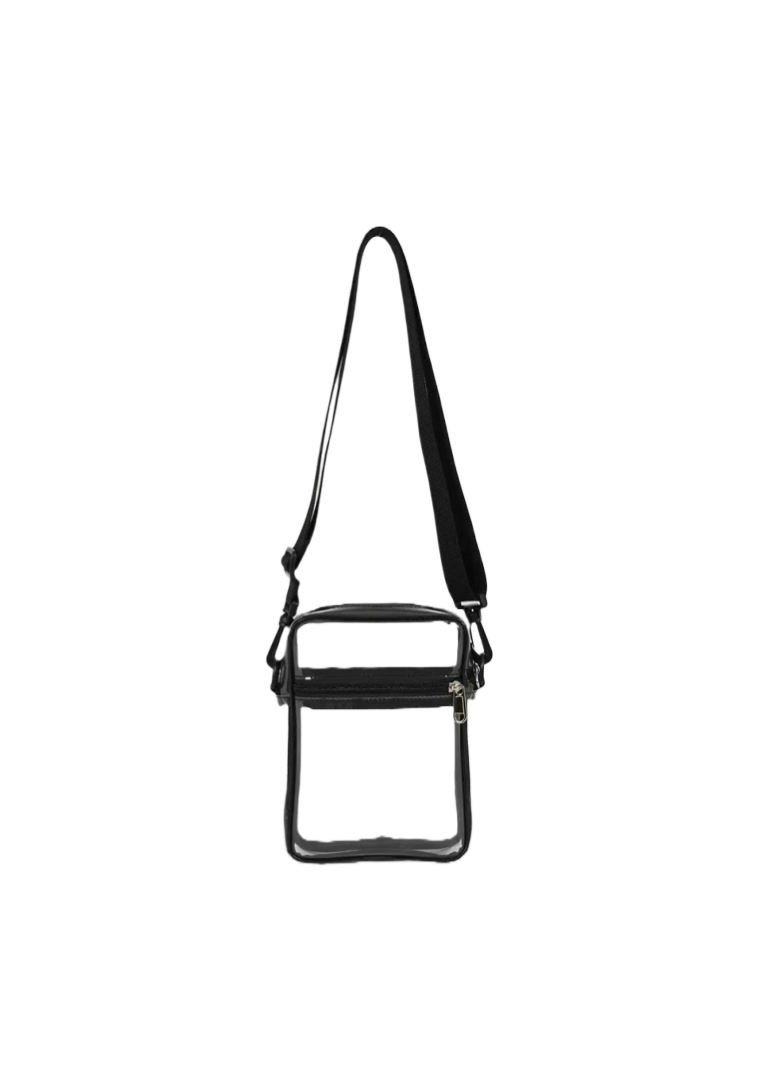 Black Stadium Approved Clear Bag