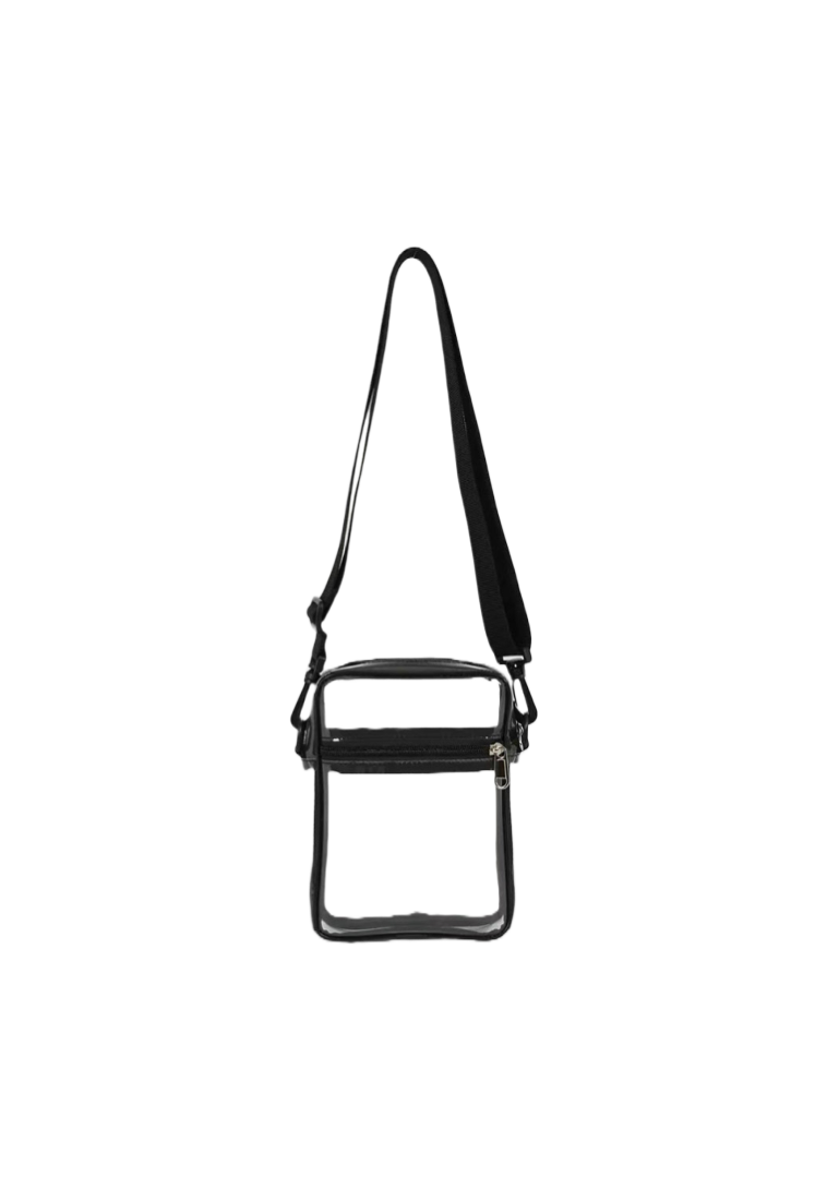 PVC Crossbody Clear Stadium Bag