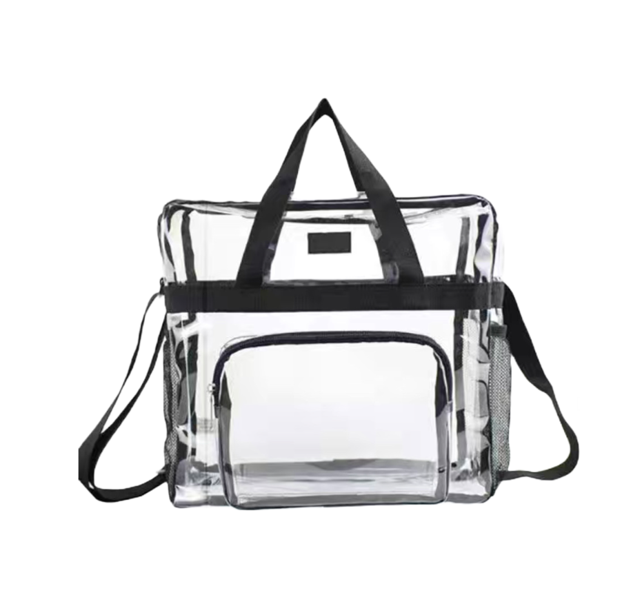 Large Clear Stadium Tote Bag