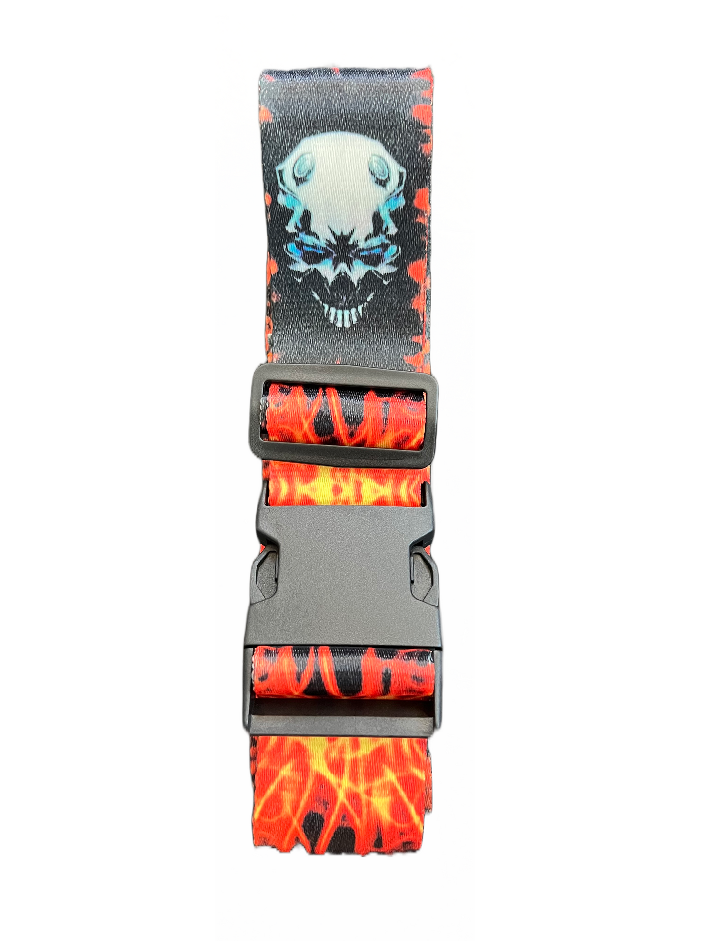 Luggage Strap (Approx. 40-80 inches)- Assorted Designs Flame Skull💀🔥