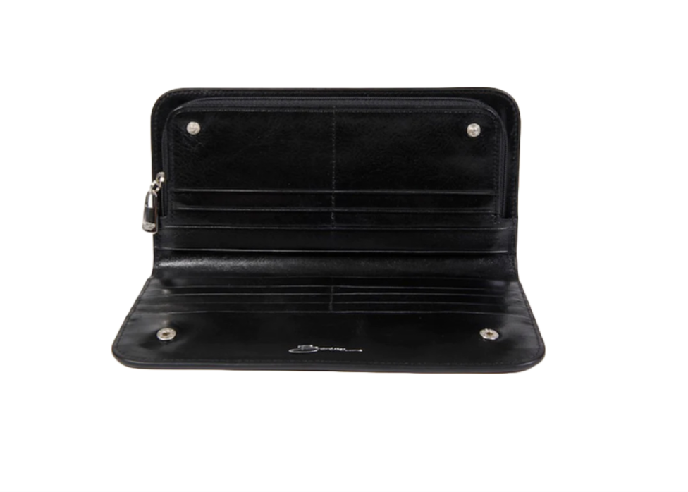 Bosca Oldleather Snap Clutch