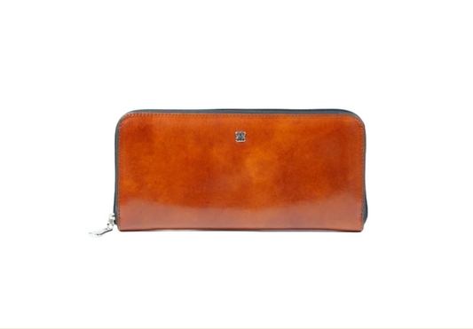 Bosca Oldleather Zip Around Wallet