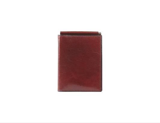 Bosca Oldleather Money Clip with Pocket