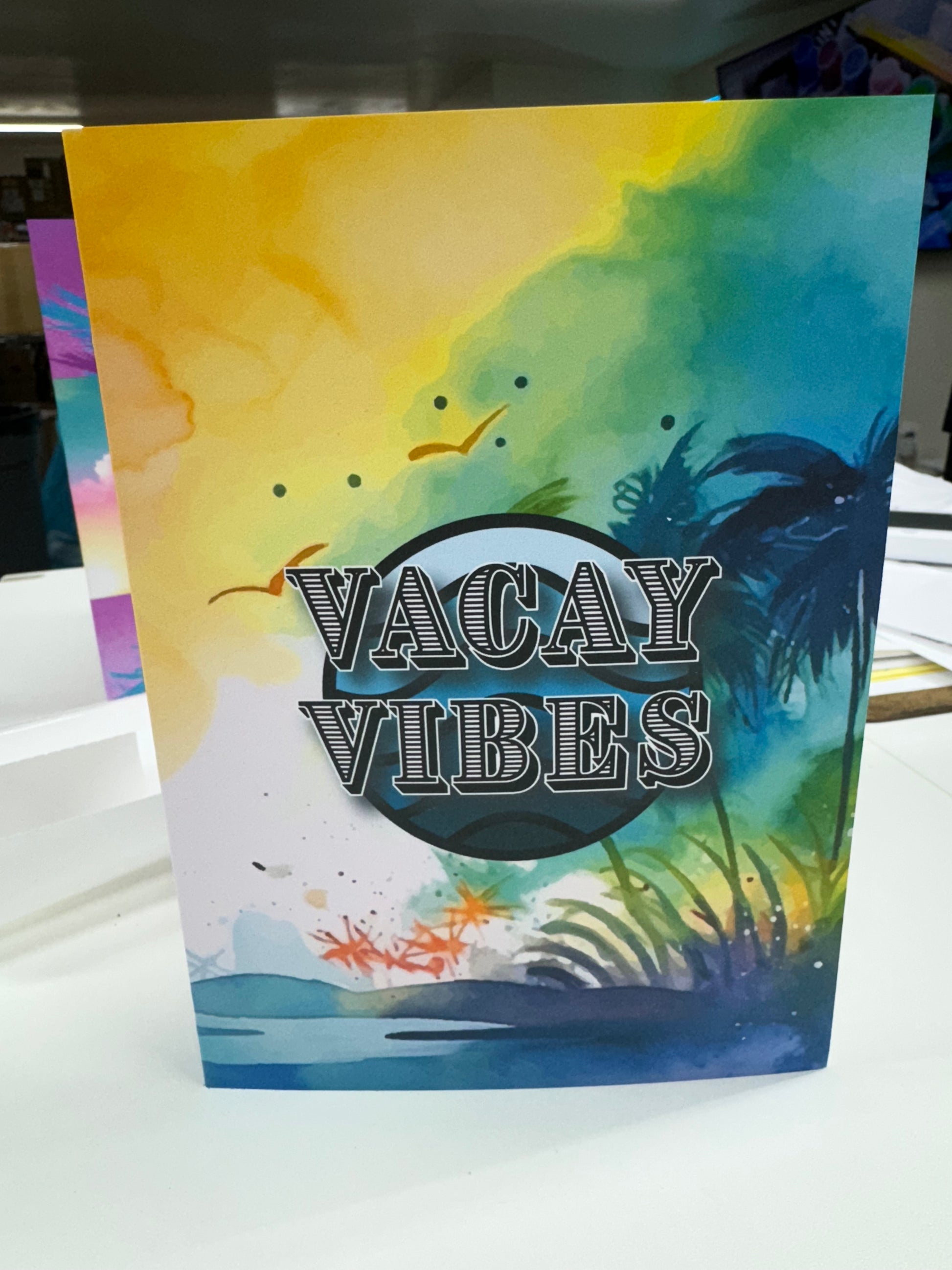 Lieber's Luggage® Lab Greeting Cards- Vacation Collection