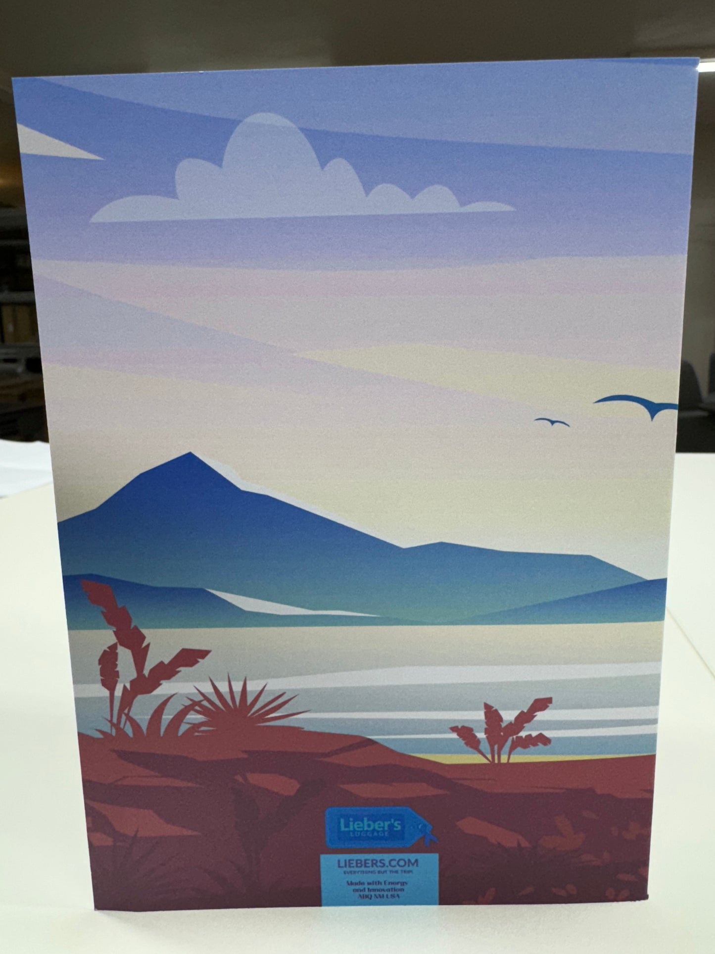 Lieber's Luggage® Lab Greeting Cards- Vacation Collection