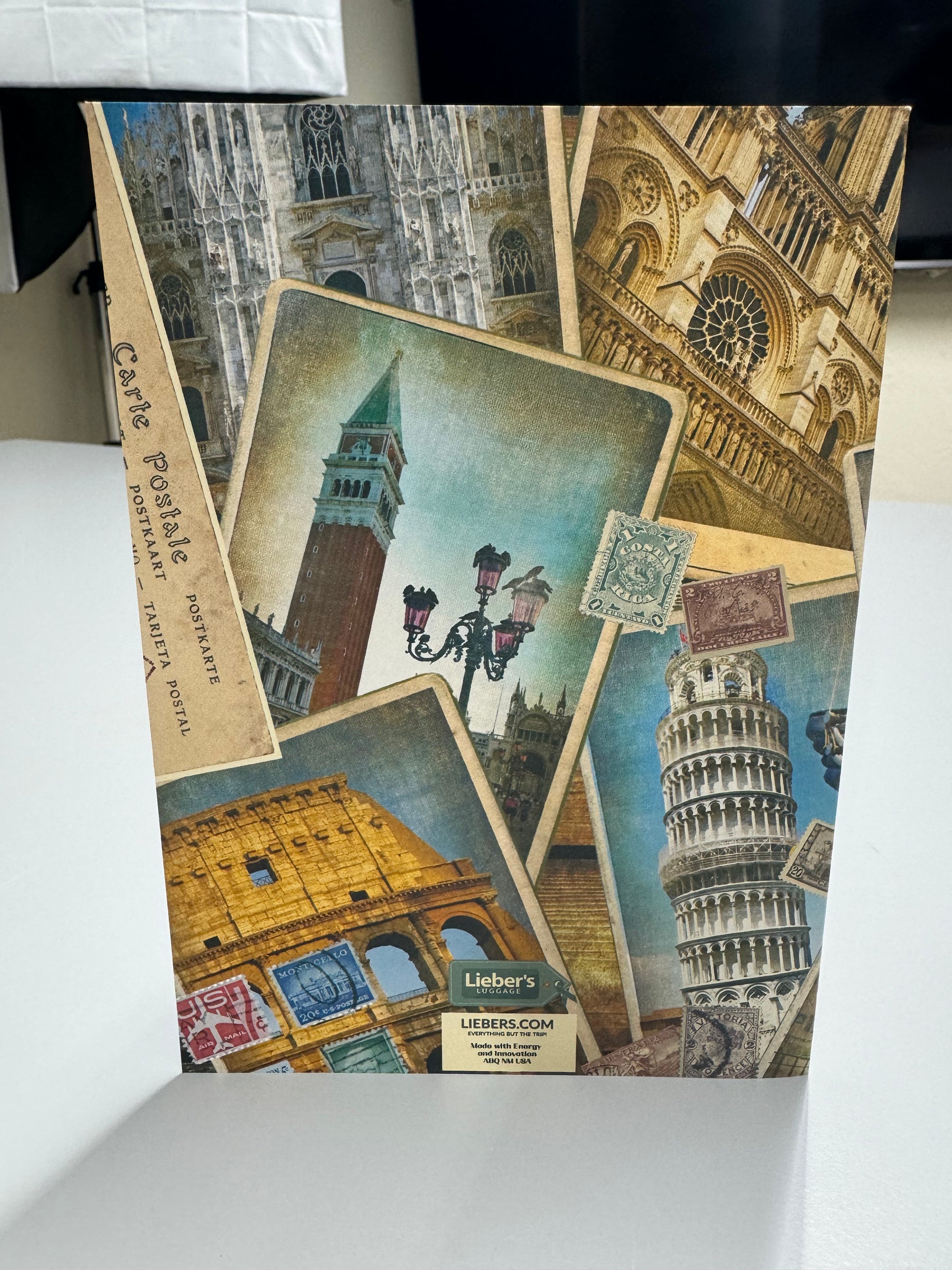 Lieber's Luggage® Lab Greeting Cards- Vacation Collection