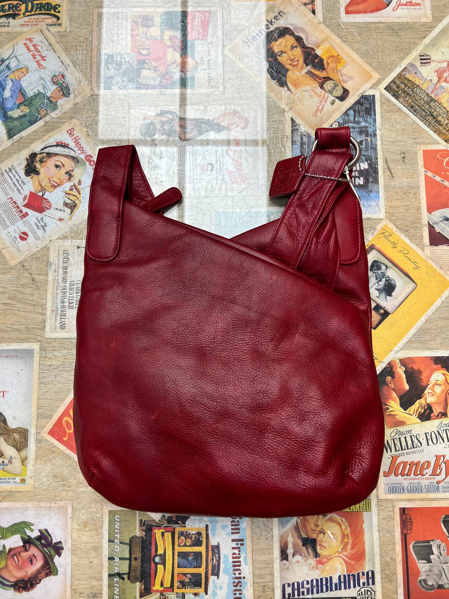 Osgoode Marley Leather Jessica Kris Kross Handbag/Purse