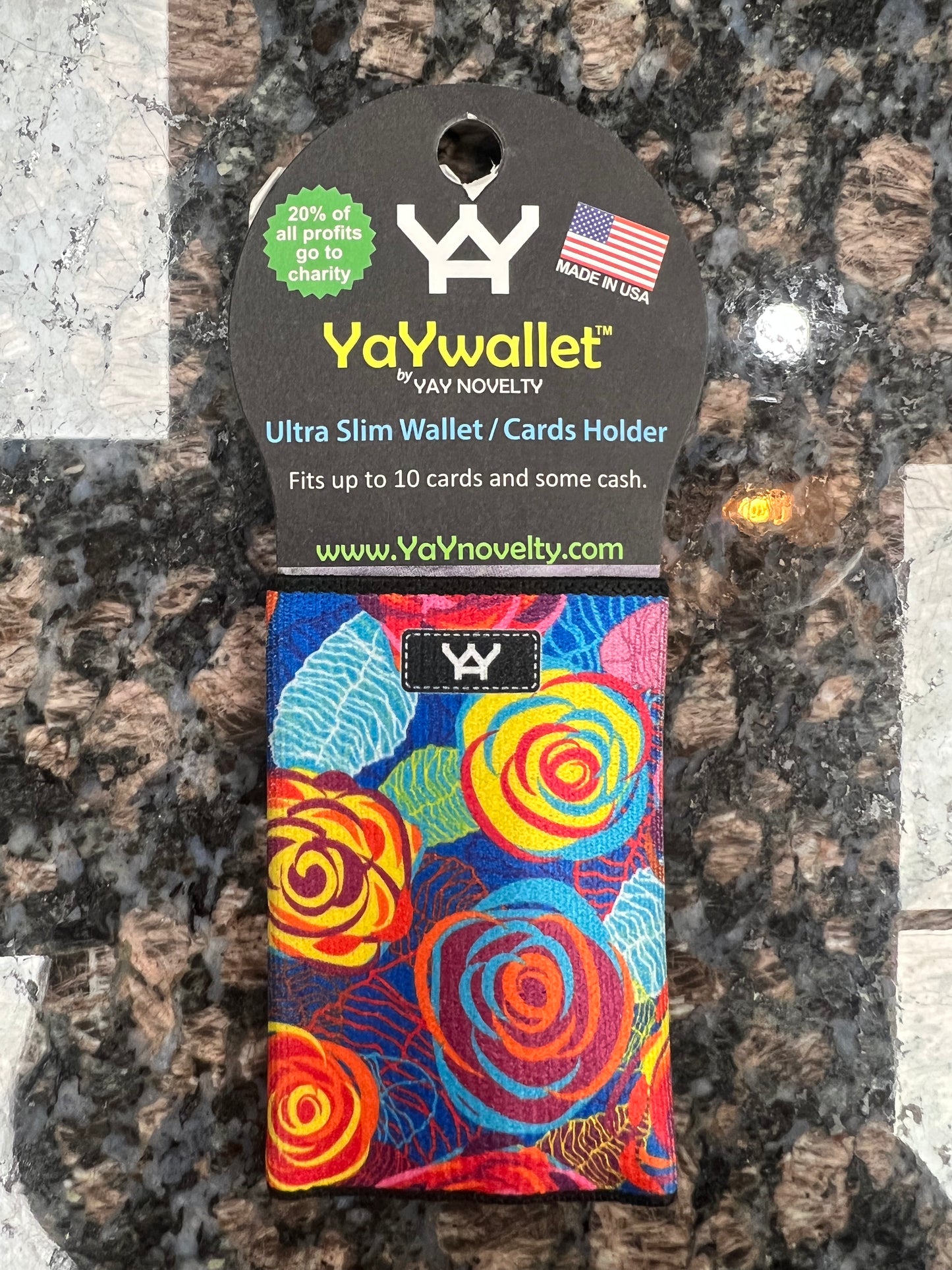 On Sale- YAY Slim Wallet- $3.00 ASST