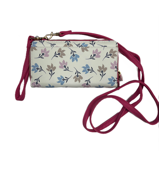 On Sale- Buxton Trudy Everywhere Wallet on a String-Vegan Leather