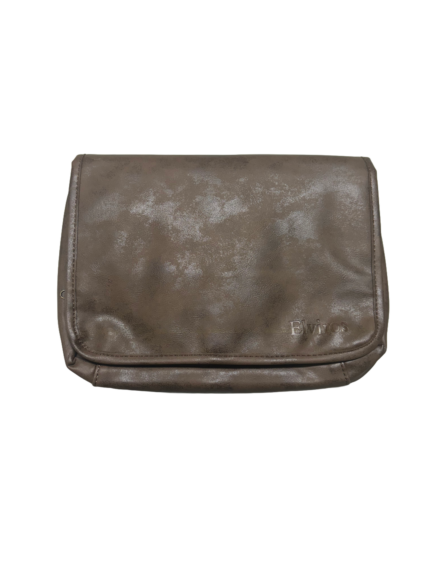 Elviros Water Resistant Hanging Toiletry Bag- $27 Dark Brown