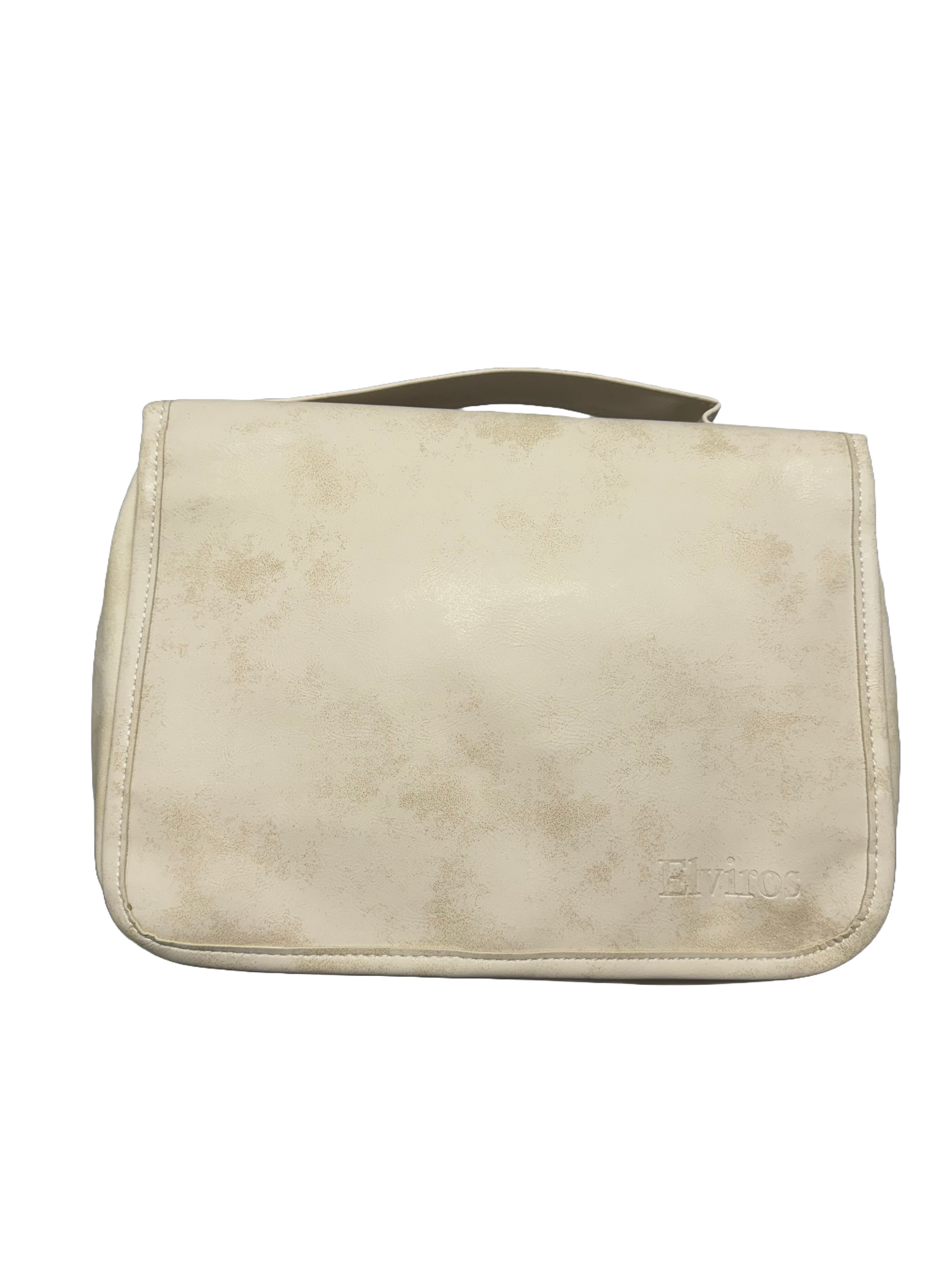 Elviros Water Resistant Hanging Toiletry Bag- $27 Tan