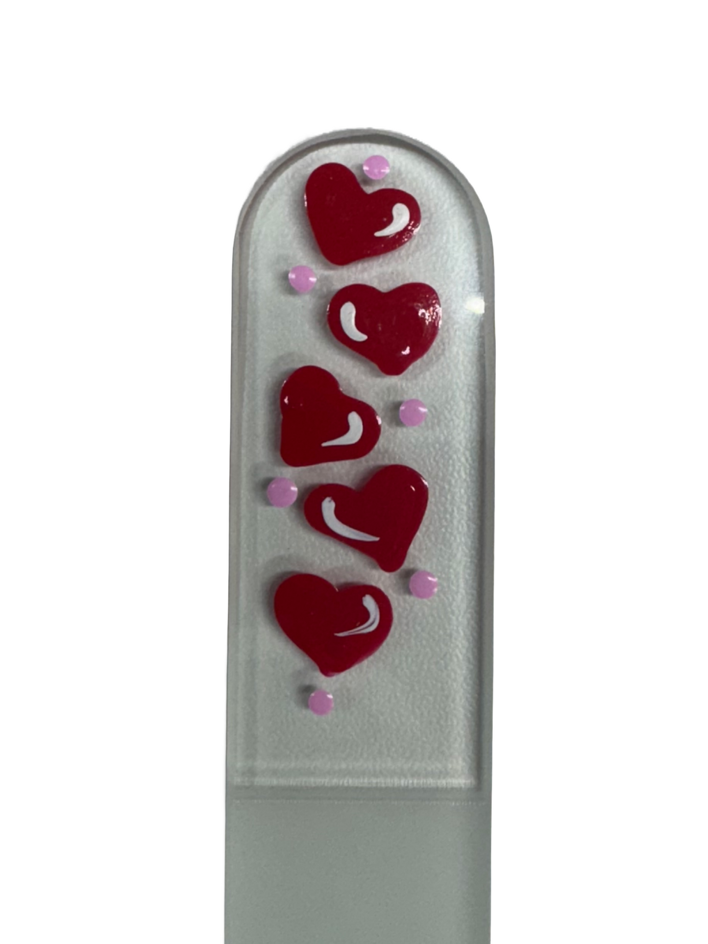 Czech Crystal Nail File - Size Large- Hand Painted Collection