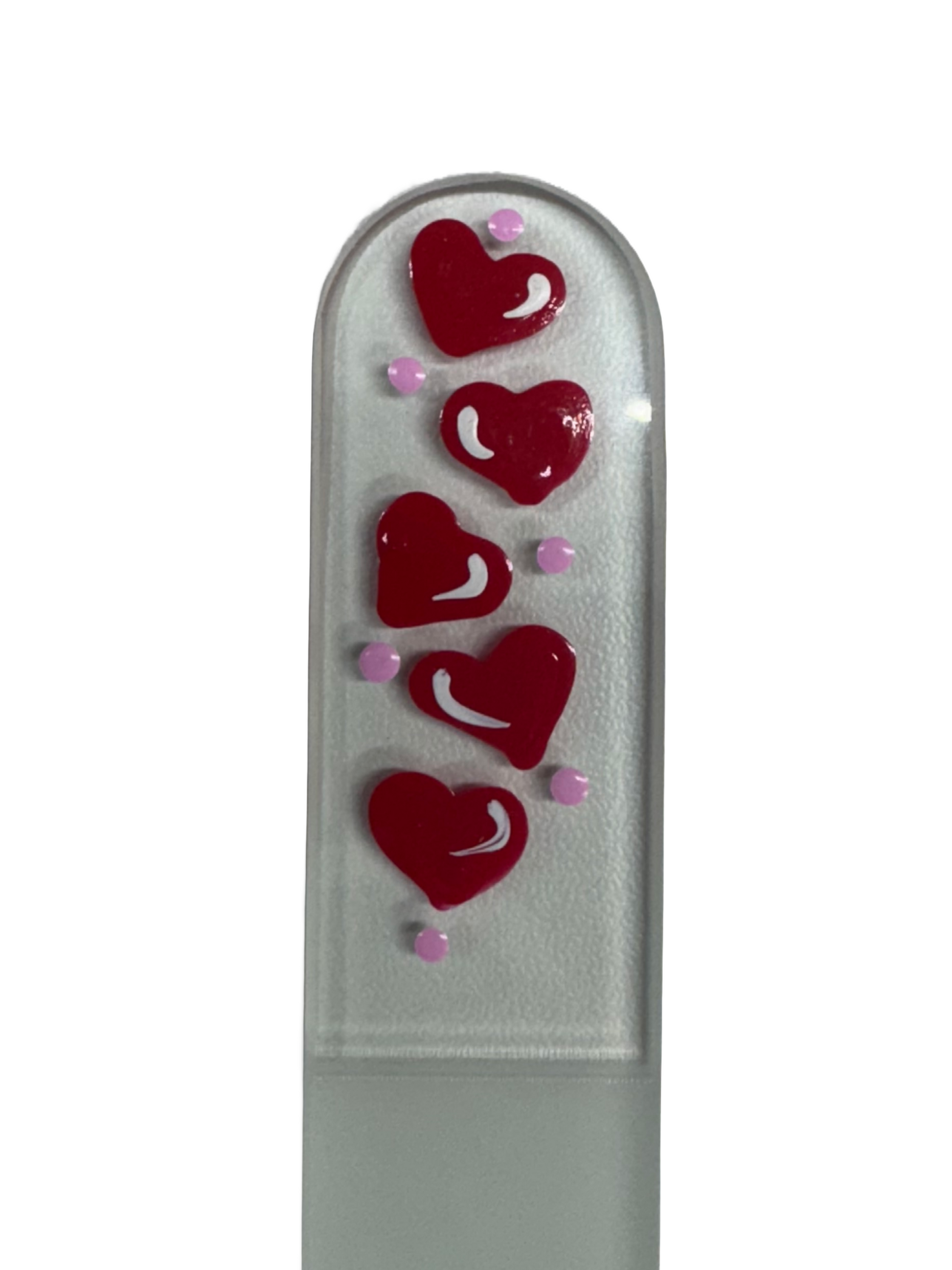 Czech Crystal Nail File - Size Large- Hand Painted Collection