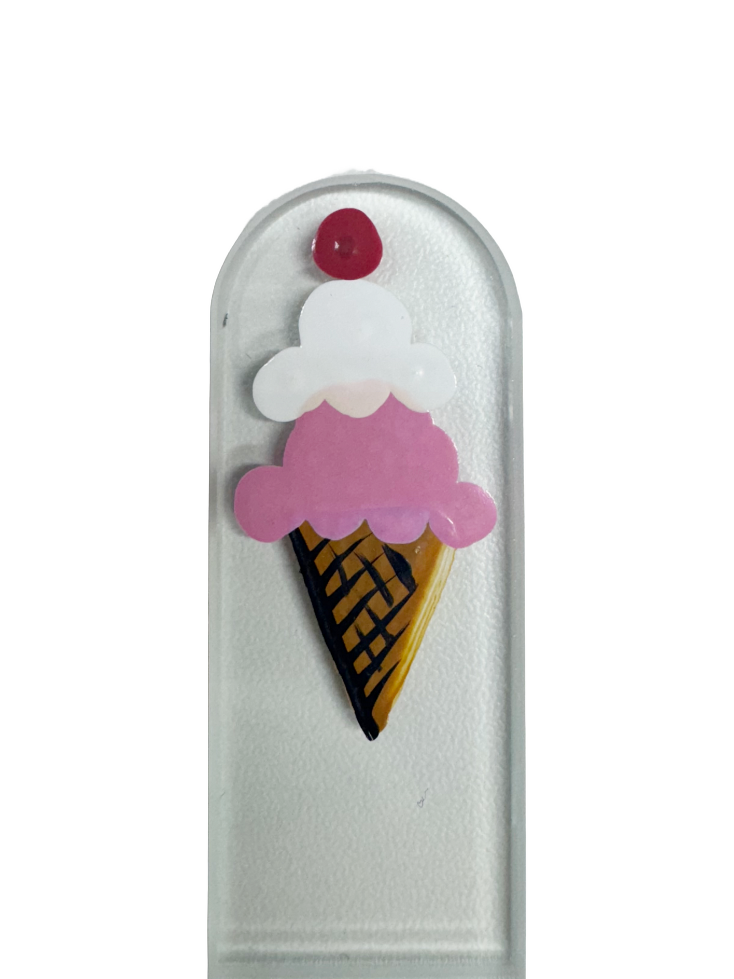 Czech Crystal Nail File - Size Large- Hand Painted Collection