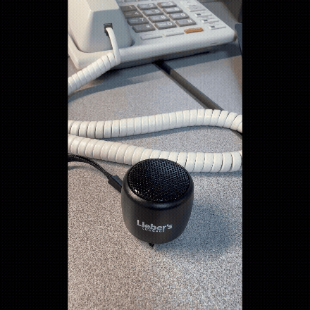 Lieber's Luggage® Ultra Lightweight Hi-Fi Mini Travel Speaker
