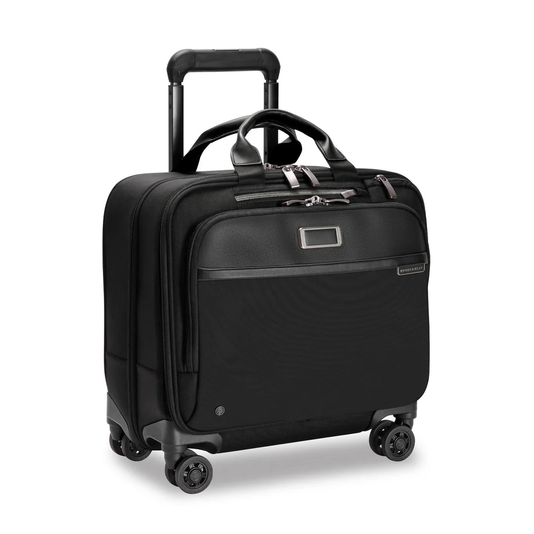 Briggs & Riley @WORK Medium Spinner RFID Zippered Briefcase Spinner (Free Monogram)- KR520SP