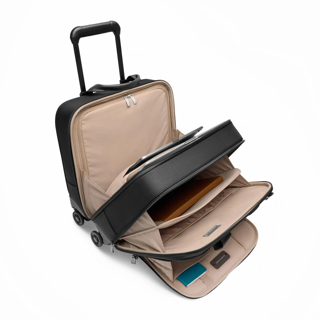 Briggs & Riley @WORK Medium Spinner RFID Zippered Briefcase Spinner (Free Monogram)- KR520SP