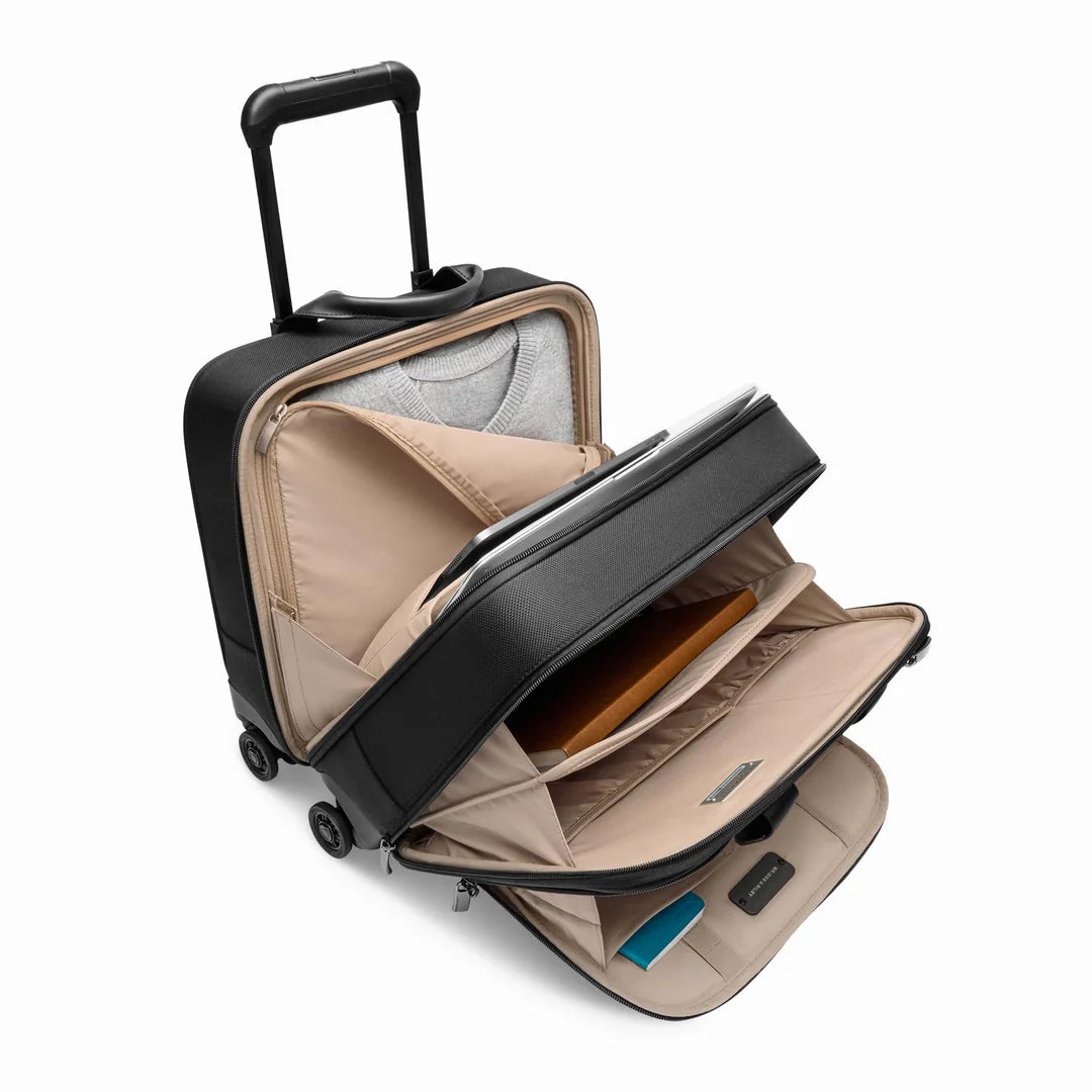 Briggs & Riley @WORK Medium Spinner RFID Zippered Briefcase Spinner (Free Monogram)- KR520SP