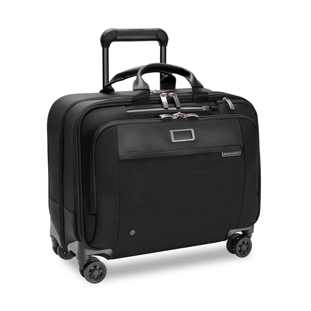 Briggs & Riley @WORK Large RFID Zippered Briefcase Spinner (Free Monogram)- KR530SP