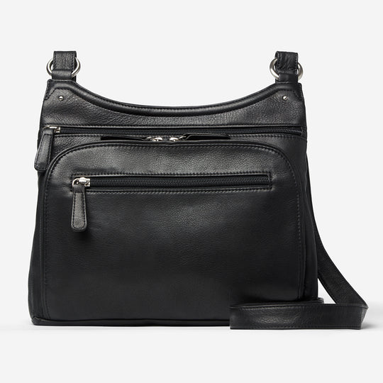 Osgoode Marley Leather Katie RFID Crossbody Organizer- 4530 Black