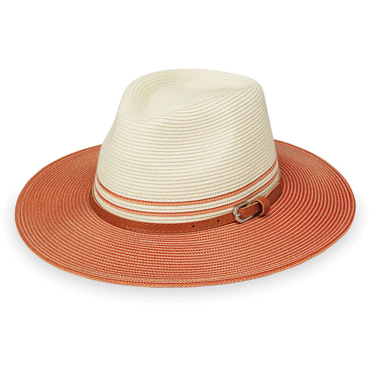 Wallaroo Hat - Kristy UPF 50+ Ivory Coral Medium