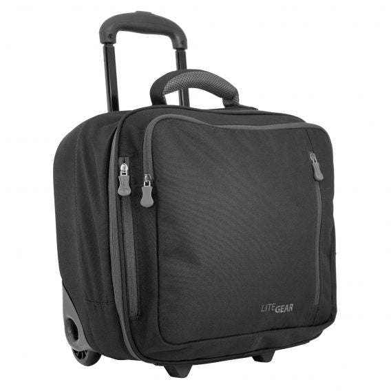 LiteGear- Hybrid 2-Wheeled Softside Underseater- $99.95 Black